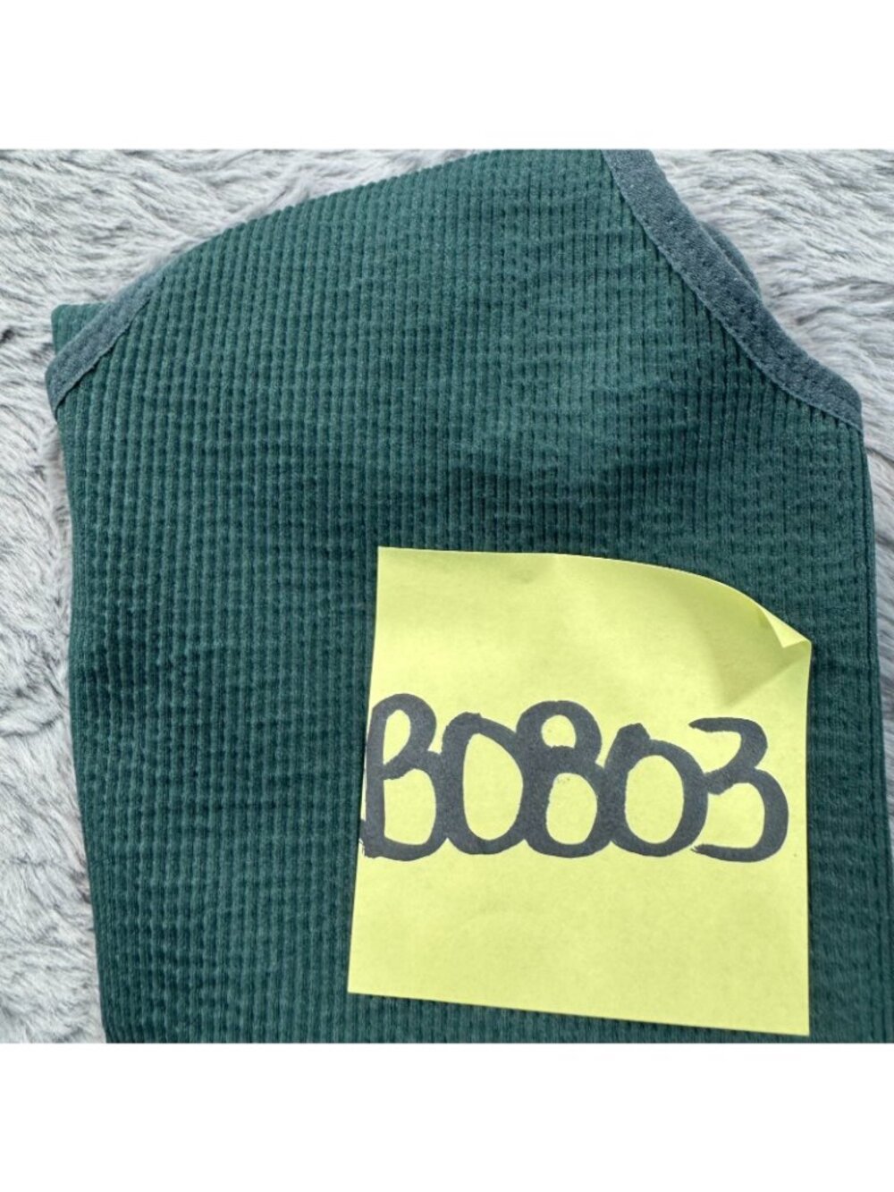 Free People Forest Green Ribbed Racerback Tank - Picture 11 of 11